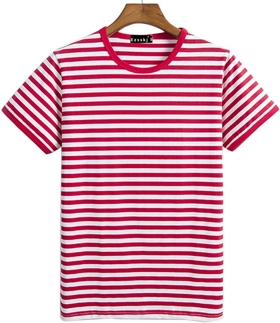 Kid'S Boys Pugsley Addams Shirt Black White Striped Mime T Shirt Halloween Costumes Bank Robber Novelty T-Shirts