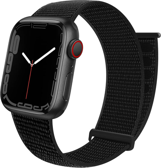 15 PACK  Sport Loop Nylon Band Compatible with Apple Watch Band 38Mm 40Mm 41Mm 42Mm 44Mm 45Mm 49Mm Ultra Iwatch Series 8 7 6 SE 5 4 3 2 1 Strap, Fit for Iphone Watch Band Women Men Stretchy Elastic Braided