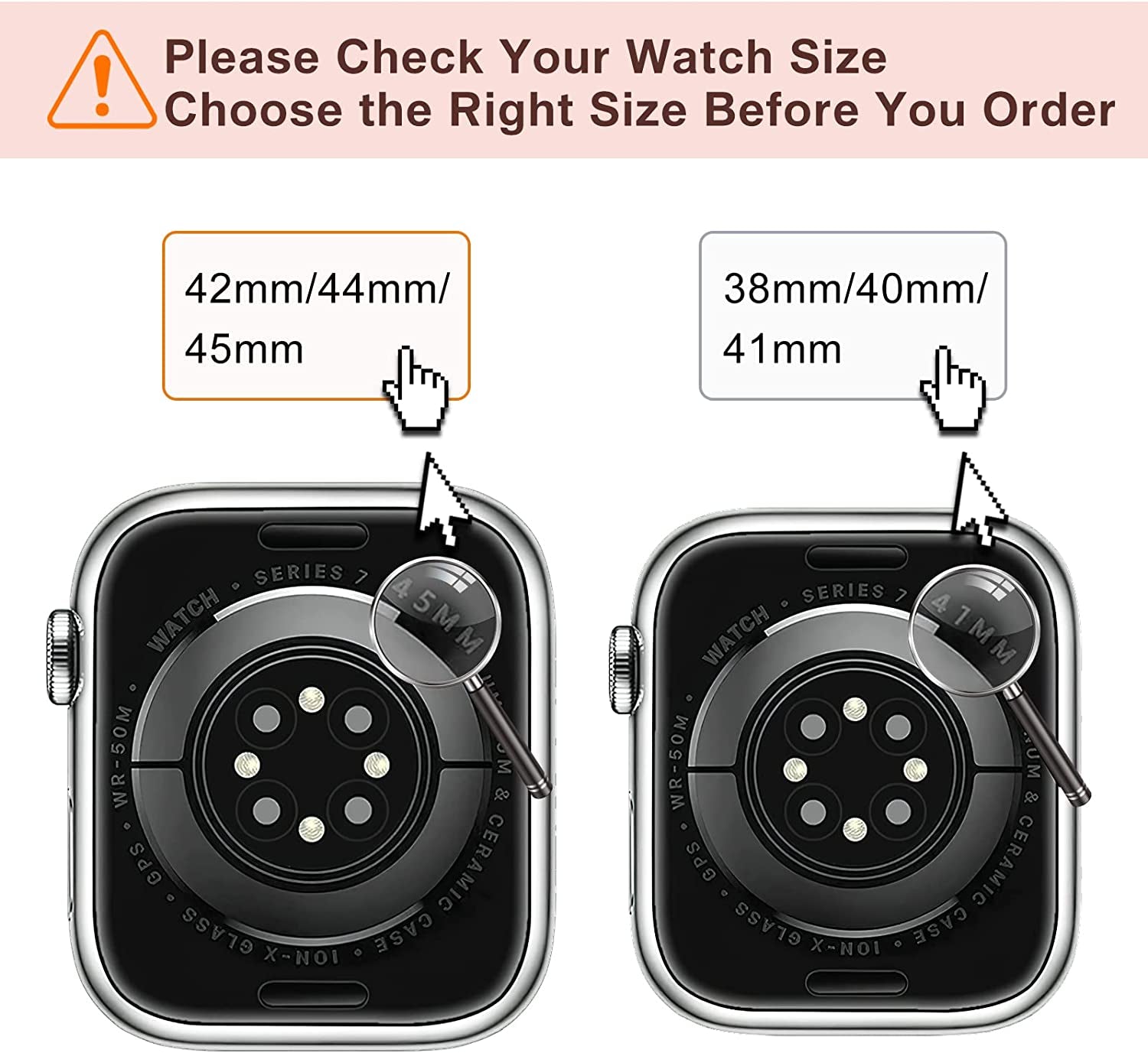 Compatible with Apple Watch Band Series 9, Ultra 2, SE, Ultra 8 7 6 5 4 3 2 1 38Mm 40Mm 41Mm 42Mm 44Mm 45Mm 49Mm Women and Men, Stainless Steel Mesh Loop Magnetic Clasp Replacement For