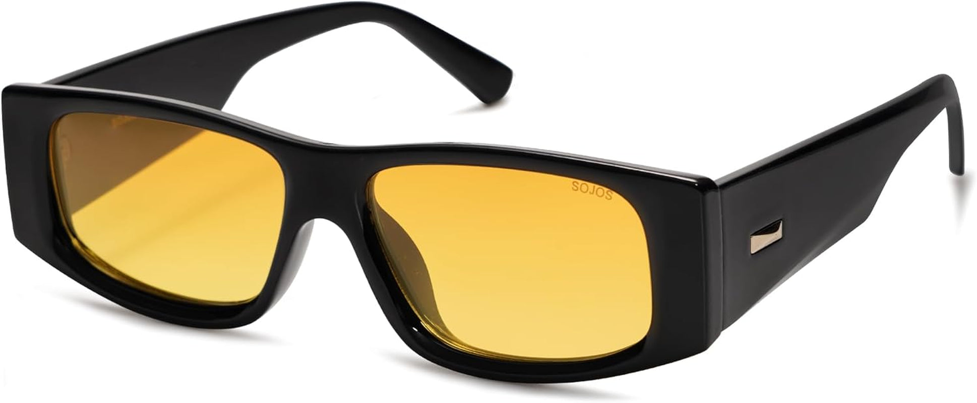 Trendy Y2K Rectangle Polarized Sunglasses for Women Men Fashion Designer Rave Sunglasses SJ2228