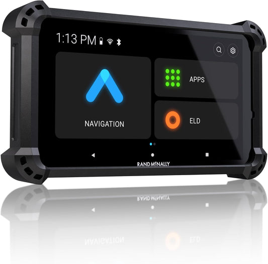 Truck GPS for Truckers with Navigation System, Speed Camera Alerts & Live Traffic Weather and Fuel Updates - Essentials Truck Accessory for Commercial Drivers - Rand Tablet 6 Inch TRUCK DRIVER