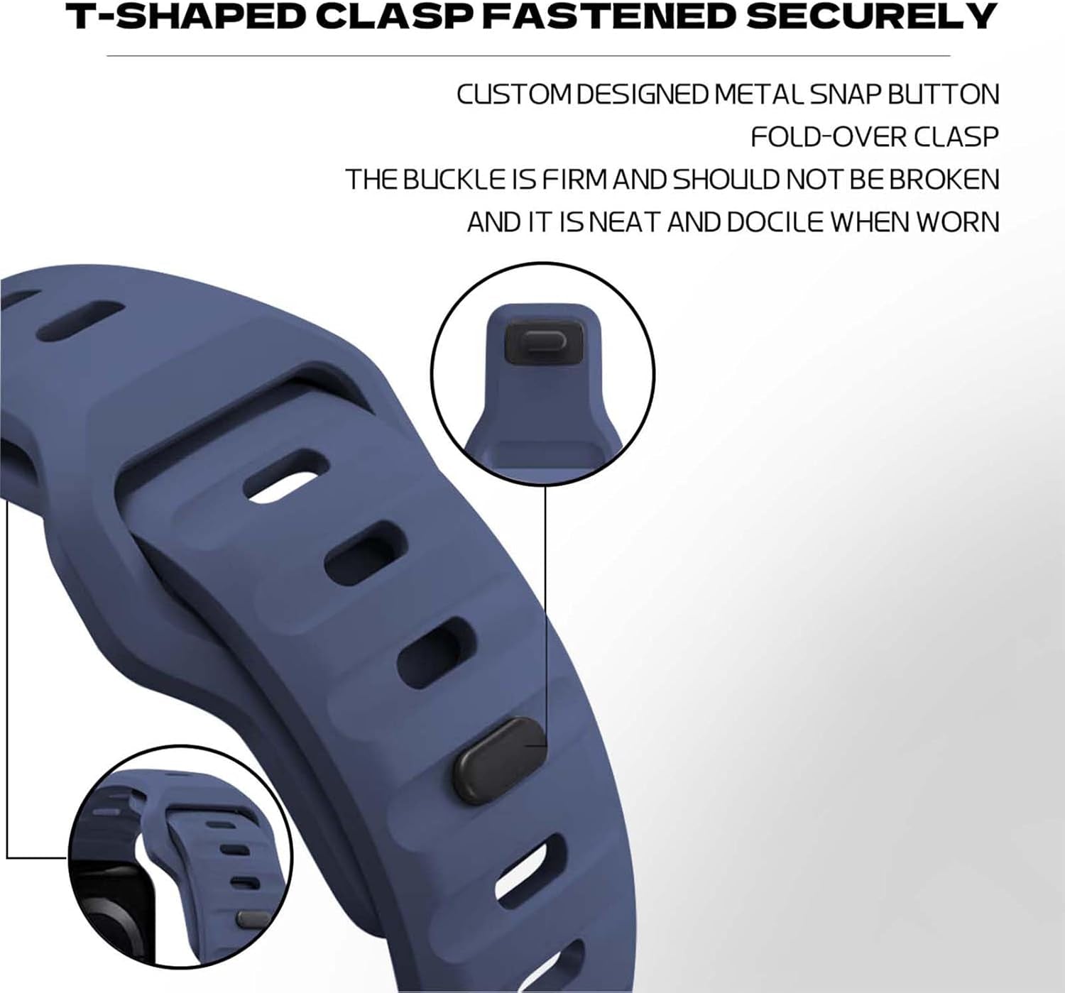Outdoor Sports Bands Compatible with Apple Watch Ultra Band 42-49Mm, Soft Silicone Waterproof Bands Compatible with Iwatch Apple Watch Series Ultra 9 8 7 6 SE Women'S Men'S