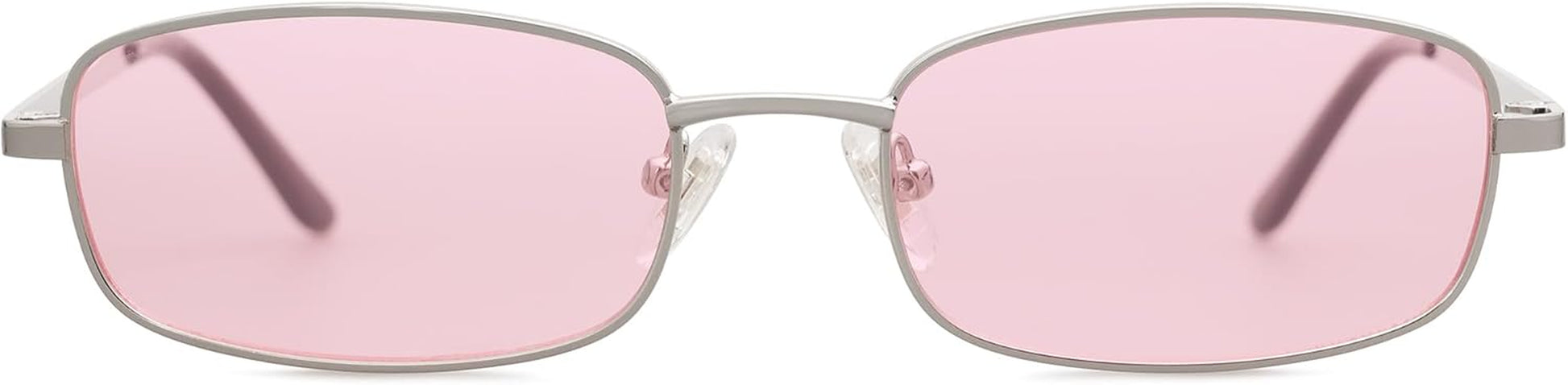 Small Y2K Narrow Rectangle Sunglasses Womens Mens Retro 80S 90S Skinny Sunnies SJ1187