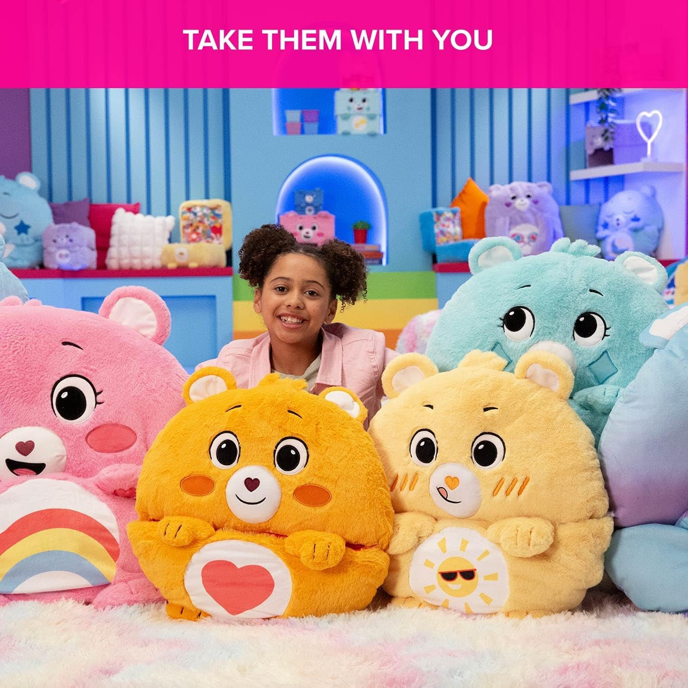 Care Bears - Bedtime Bear (Medium) - Plush, Cuddly Sleeping Bag for Children - Soft & Huggable Material - a Wonderful Gift Idea for Girls & Boys UK