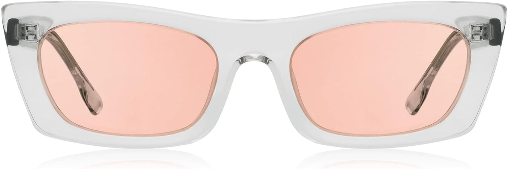 Rectangle Sunglasses Men Tinted Polarized Big Square Retro 90S Vintage Y2K Glasses for Women UV Protection