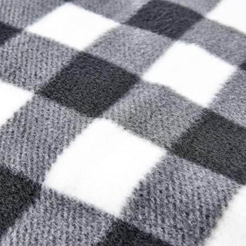 Heated Car Blanket - 12-Volt Electric Blanket for Car, Truck, SUV, or RV - Portable Heated Throw - Camping Essentials by  (Black Plaid) TRUCK DRIVER