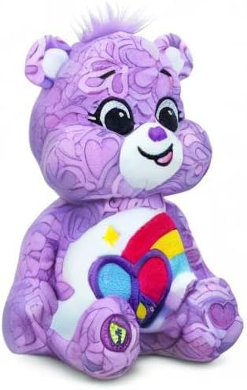Care Bears , Peaceful Heart Bear 22Cm Bean Plush , Collectable Cute Plush Toy, Cuddly Toys for Children, Soft Toys for Girls and Boys, Cute Teddies Suitable for Girls Boys Ages 4+ ,  99319 UK