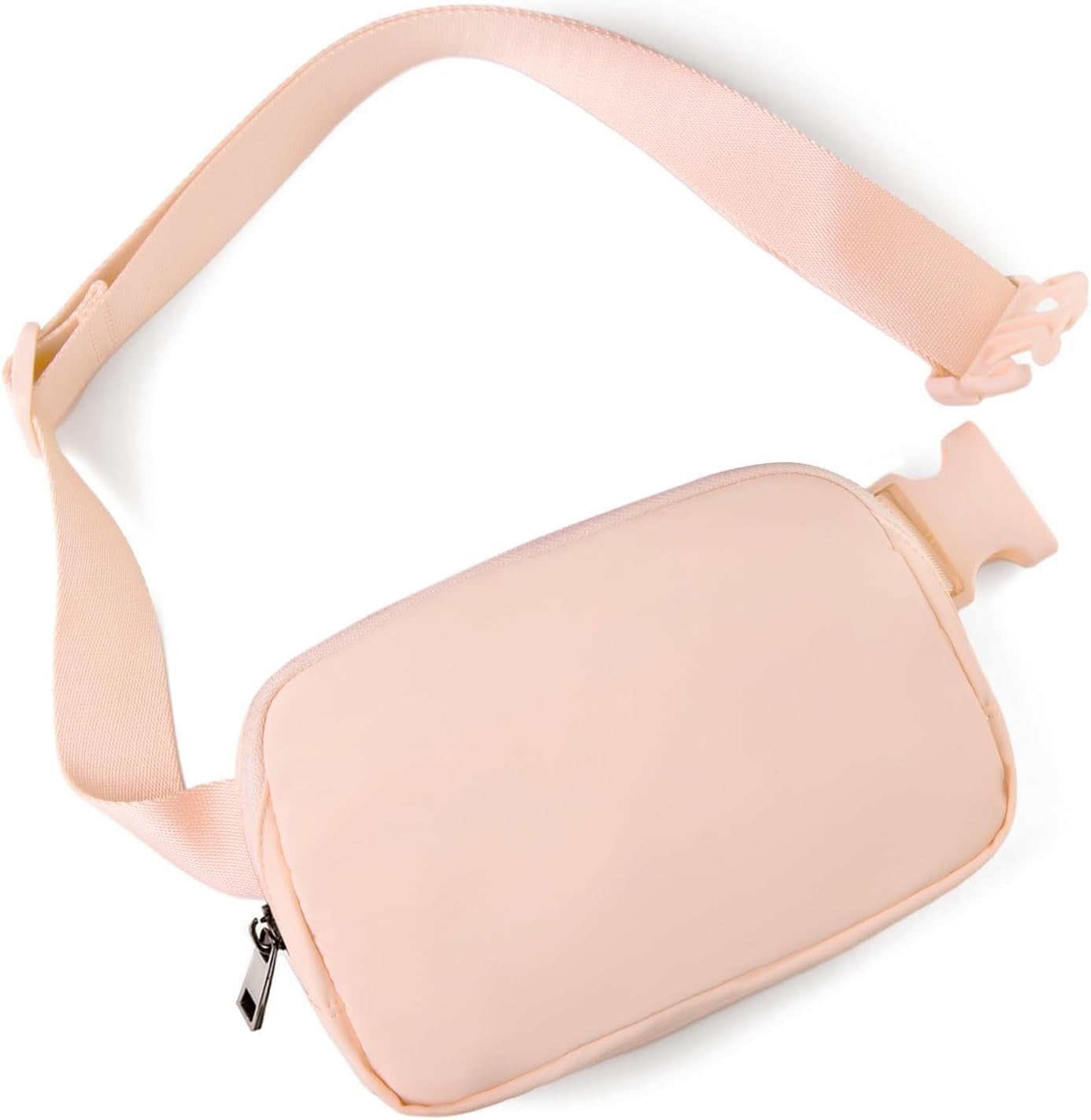 Belt Bag Fanny Pack Crossbody Bags with Initial Letter Patch Cute Stuff Birthday Gifts for Teenager Girls Cool Stuff for Teens Trendy Preppy Stuff for Teen Girls (Beige-A)