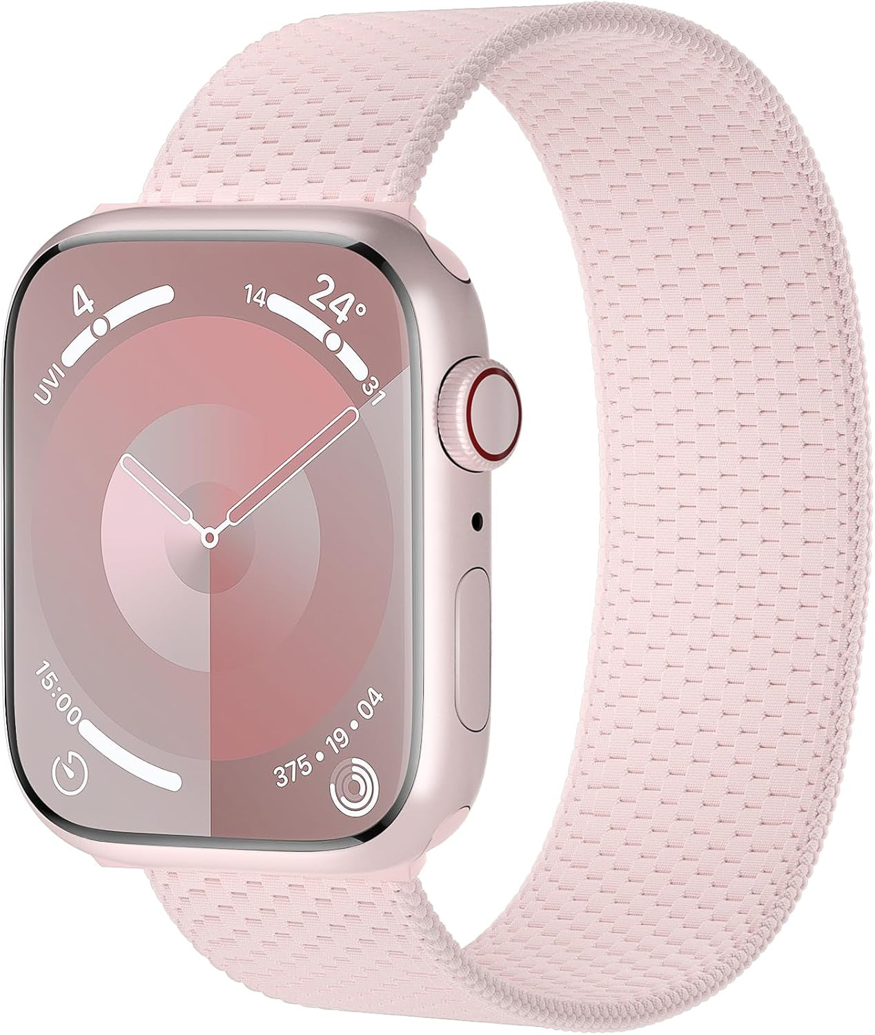 Braided Solo Loop Bands Compatible with Apple Watch 38Mm 40Mm 41Mm 42Mm 44Mm 45Mm 49Mm, Sport Stretch Elastics Strap Wristbands for Iwatch Series 9/8/7/6/5/4/3/2/1 Ultra/Ultra 2 SE Women Men