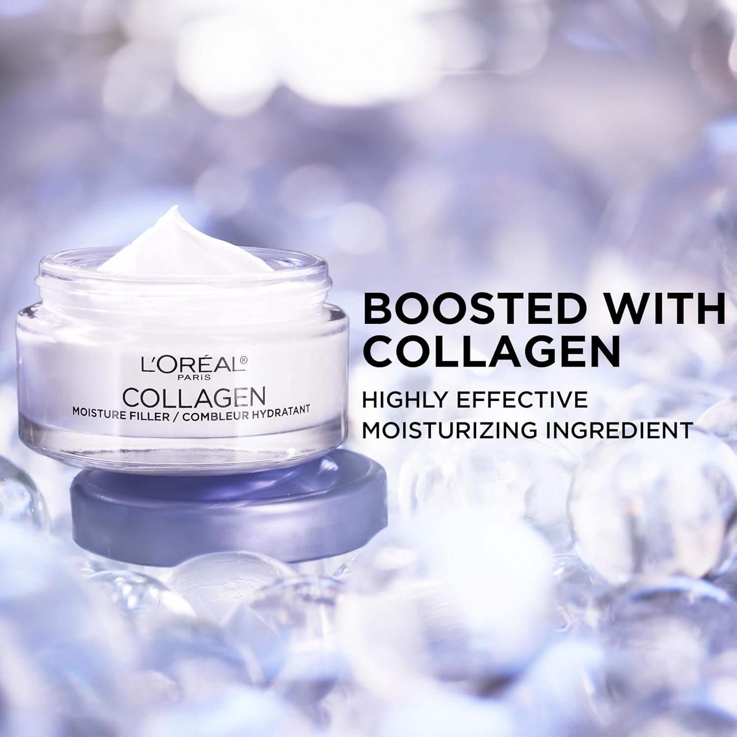 L’Oréal Paris Collagen Daily Face Moisturizer, Reduce Wrinkles, Face Cream 1.7 Oz