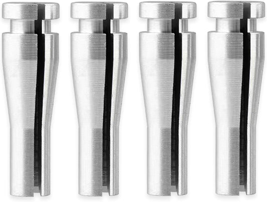 4 PCS Automotive Door Latch Cable Repair Combo Kit, 1.43" X 0.3" Metal Standard Terminal Locking Cam, Multi-Function Accessories, Compatible with Ford F-Series F150 F250 F350 (Silver)