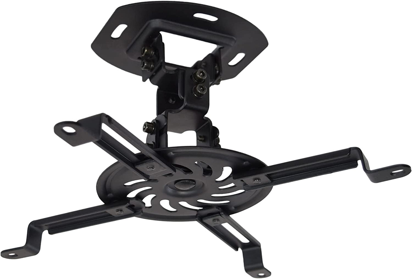 Universal Adjustable Ceiling Projector Mount for Regular and Mini Projectors with Extending Arms, White, MOUNT-VP01W