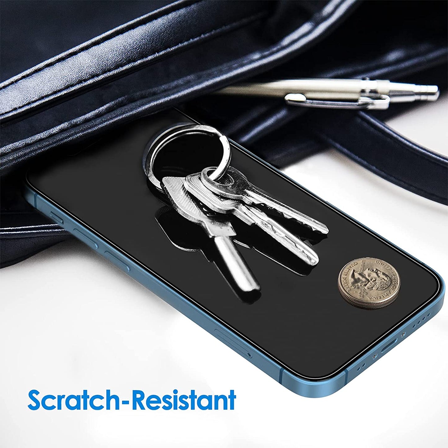 Screen Protector for Iphone 16E 2025, Iphone 13/13 Pro 6.1-Inch, Tempered Glass Film, 3-Pack