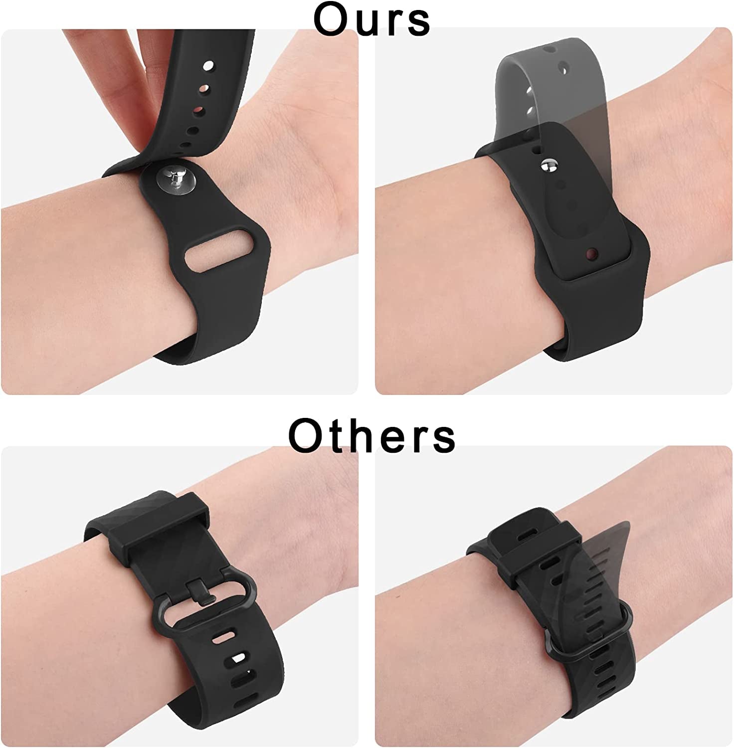 Bands Compatible with Samsung Galaxy Watch 5 Band 40Mm 44Mm, Galaxy Watch 5 Pro Bands 45Mm, 20Mm Soft Silicone Sport Replacement Strap for Galaxy Watch 5 Band Women Men