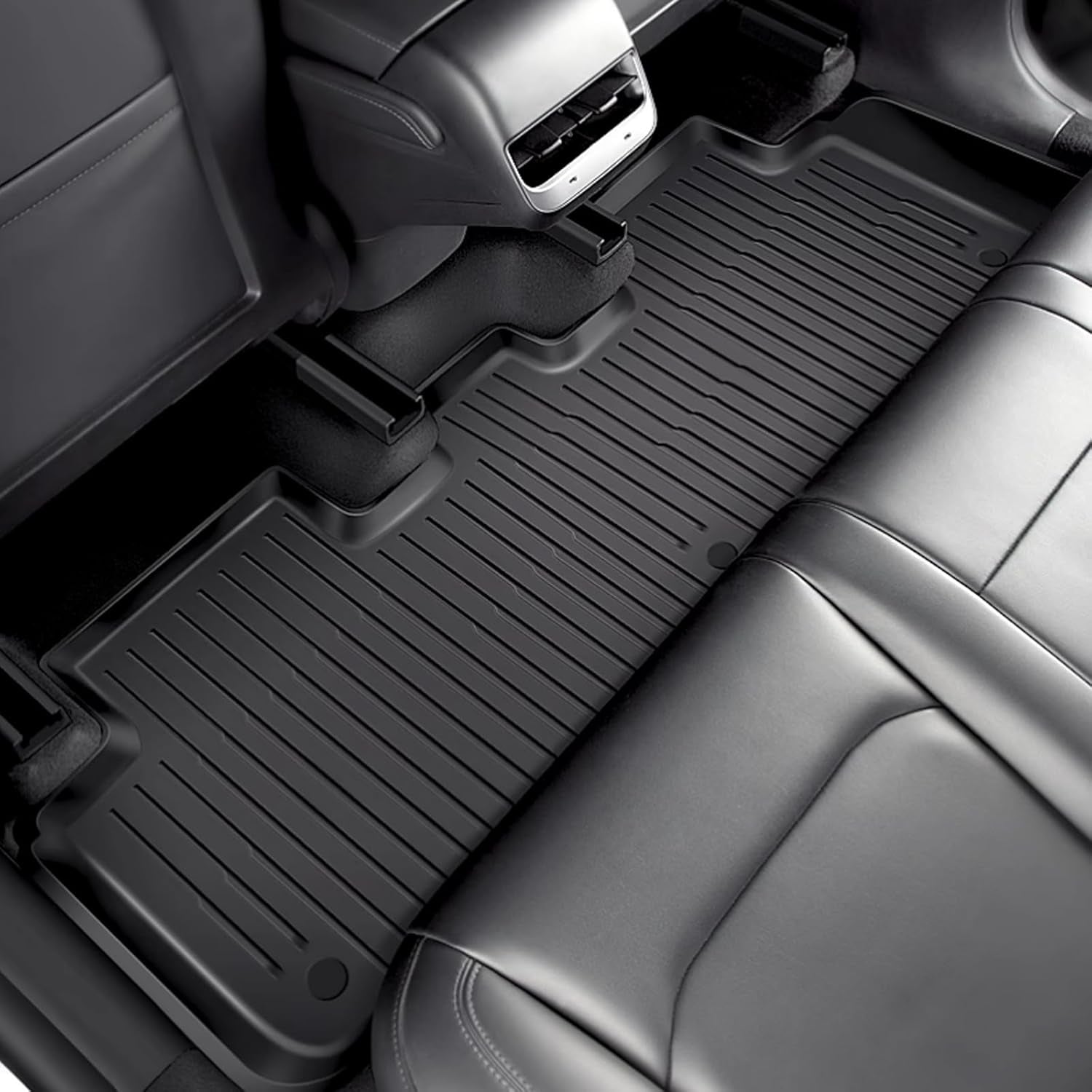 2025 Model Y Floor Mats for Tesla Model Y Accessories 2024 Floor Mats 5 Seater Mat 3 Pcs Cargo Liner Compatible with Tesla Model Y 2024 2023 2022 2021, Not Fit for New Model Y 2025 Launch Series