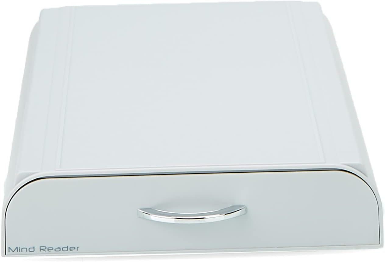 Nespresso Compatible Capsule Drawer, Countertop Organizer, Coffee Pod Holder, Storage, 9.25"L X 15"W X 2"H, Gray