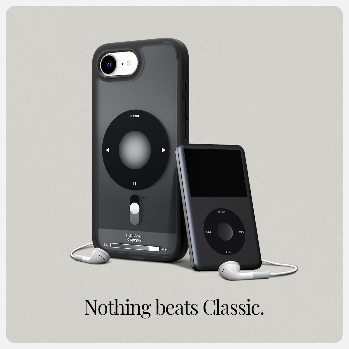 for Iphone 16E Case, Ultra Hybrid Magfit [Compatible with Magsafe Accessories] [Anti-Yellowing] [Military-Grade Protection] - Classic Black