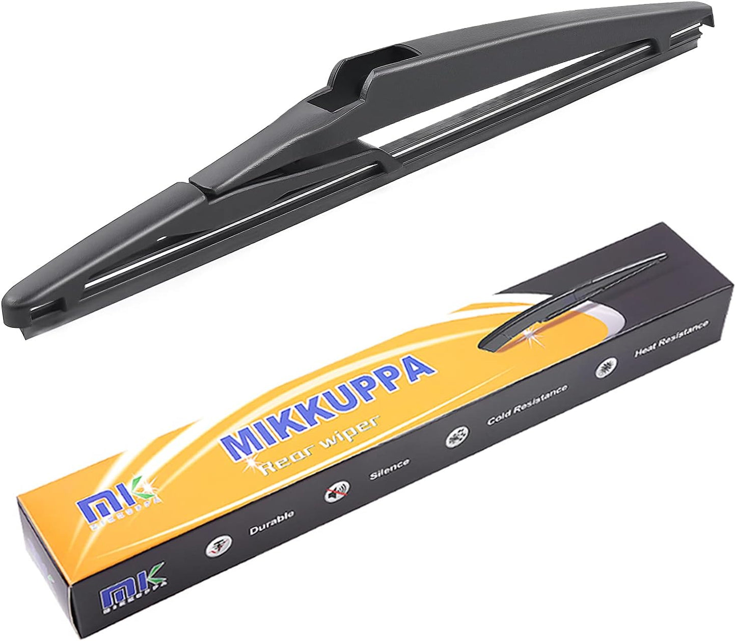 Rear Windshield Wiper Blade Replacement for Toyota RAV4 2013-2018, Highlander 2020-2023, Jeep Compass 2018-2022 - Back Wiper Blade OEM Factory Accessories Replacement 85242-42040, 10 Inches