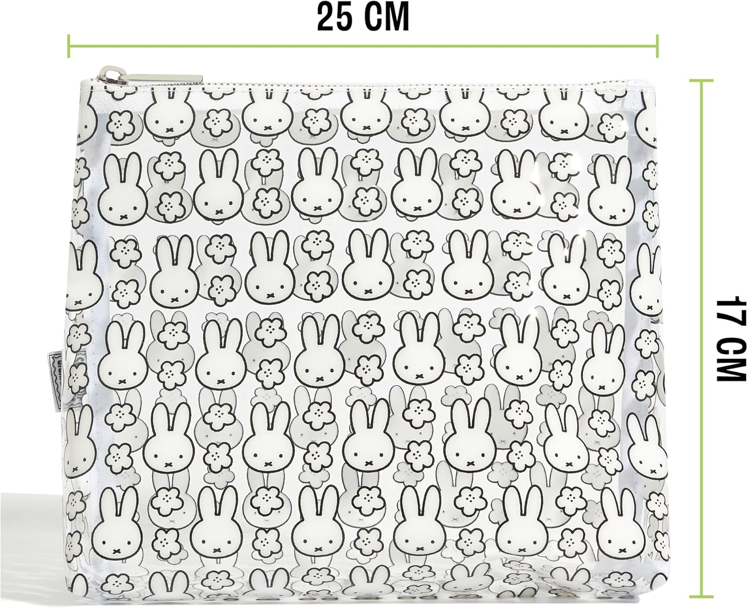 Washbag - Miffy Toiletry Bag, Clear Makeup Bag, Ideal for Cosmetics Travel Accessories, Toiletries Essentials Bag for Women, Teenage Girls UK
