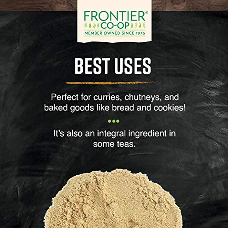 Ginger Root Powder, Kosher, Non-Irradiated | 1 Lb. Bulk Bag | Sustainably Grown | Zingiber Officinale Roscoe TLBH