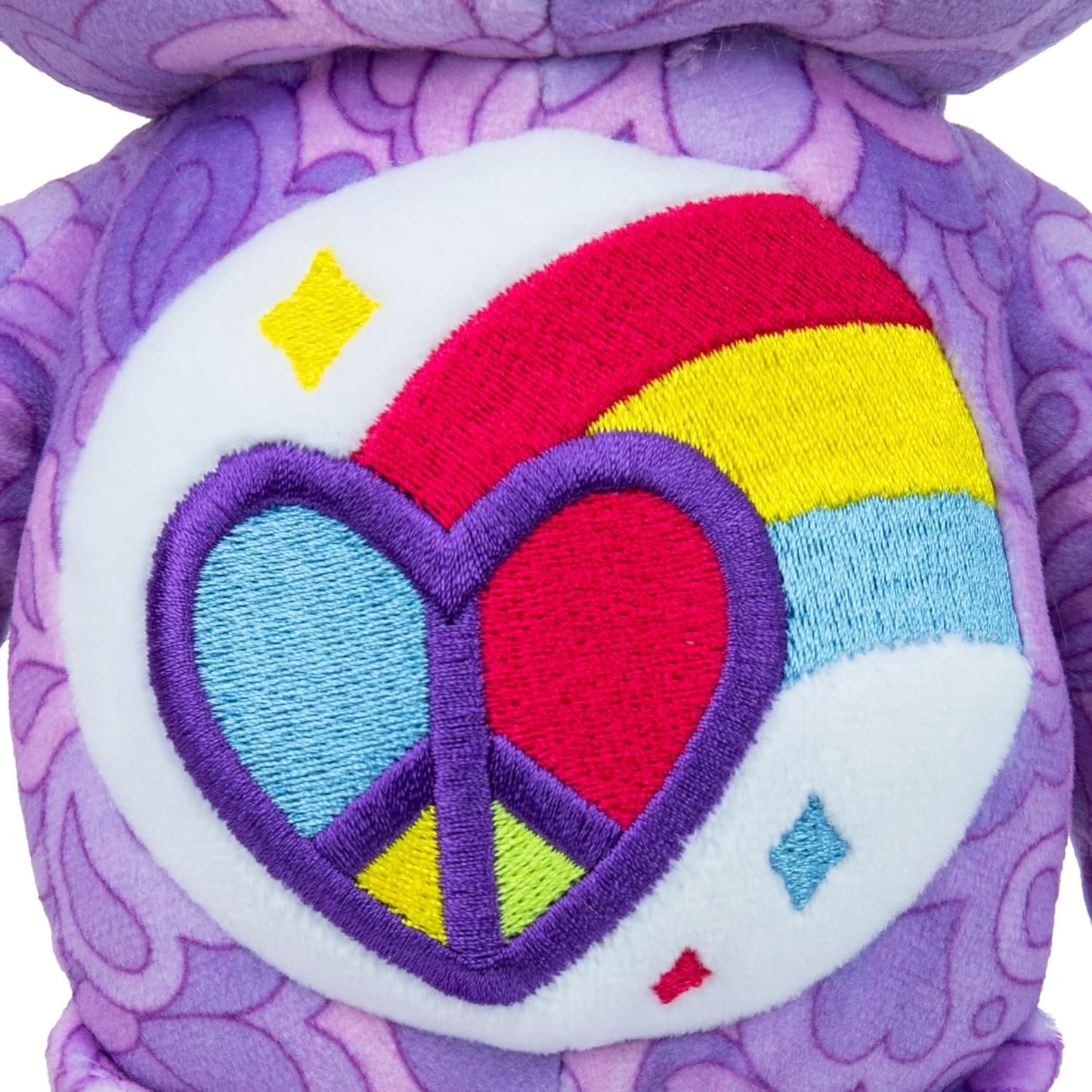 Care Bears , Peaceful Heart Bear 22Cm Bean Plush , Collectable Cute Plush Toy, Cuddly Toys for Children, Soft Toys for Girls and Boys, Cute Teddies Suitable for Girls Boys Ages 4+ ,  99319 UK