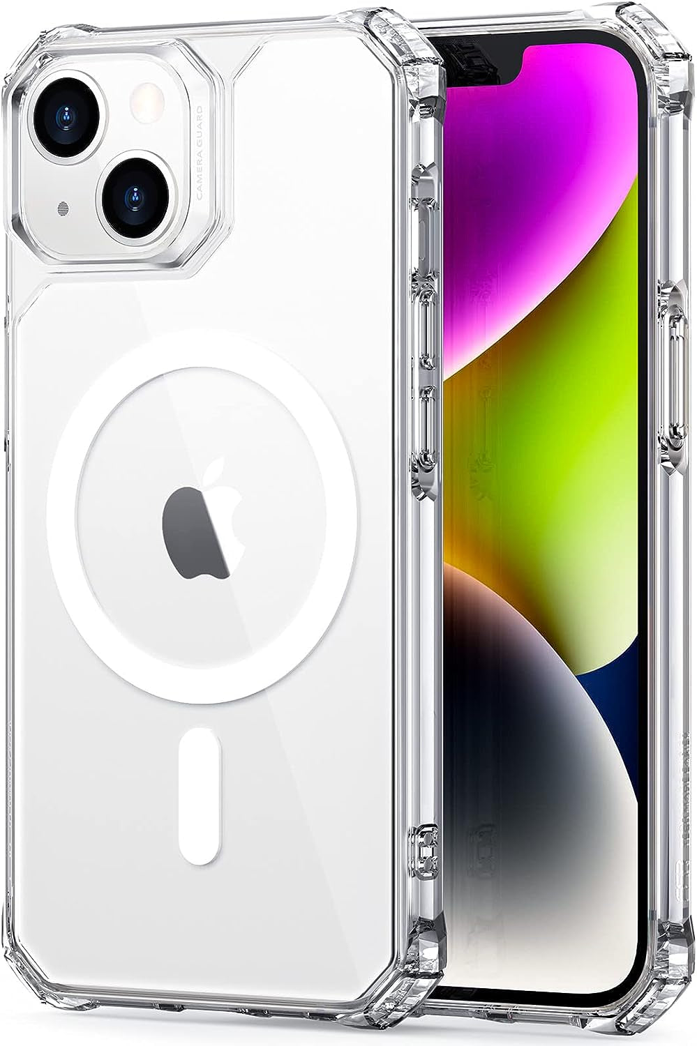 for Iphone 16E Case, Compatible with Magsafe, Shockproof Military-Grade Protection, Magnetic Phone Case for Iphone Se 4 Case, Classic Hybrid Case (Halolock),Frosted Red