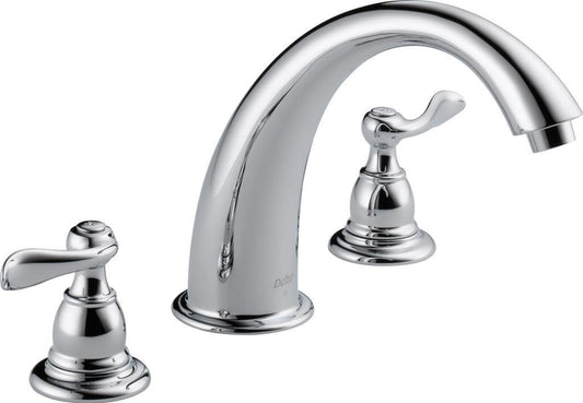 Faucet Windemere 2-Handle Widespread Roman Tub Faucet Trim Kit, Deck-Mount, Chrome BT2796 (Valve Not Included), 6.50" X 11.00" X 11.00"