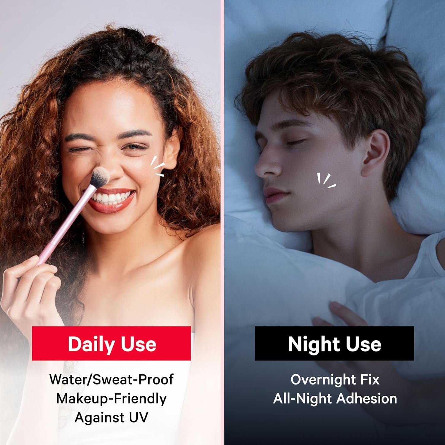 Pimple Patches for Face, FSA HSA Eligible Invisible Hydrocolloid Acne Patches, Zit Sticker for Face and Skin, Pimple Sticker for Covering Zits, Blemishes with Salicylic Acid 48 Count