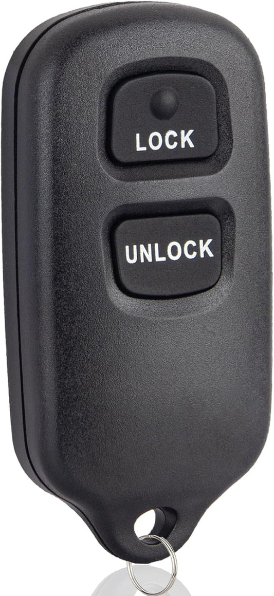 Key Fob Keyless Entry Remote Control Compatible with Toyota Tundra Rav4 Highlander Celica Echo Yaris Prius FJ Cruiser/Scion Xa Xb Car Key Replacement for HYQ12BBX HYQ12BAN