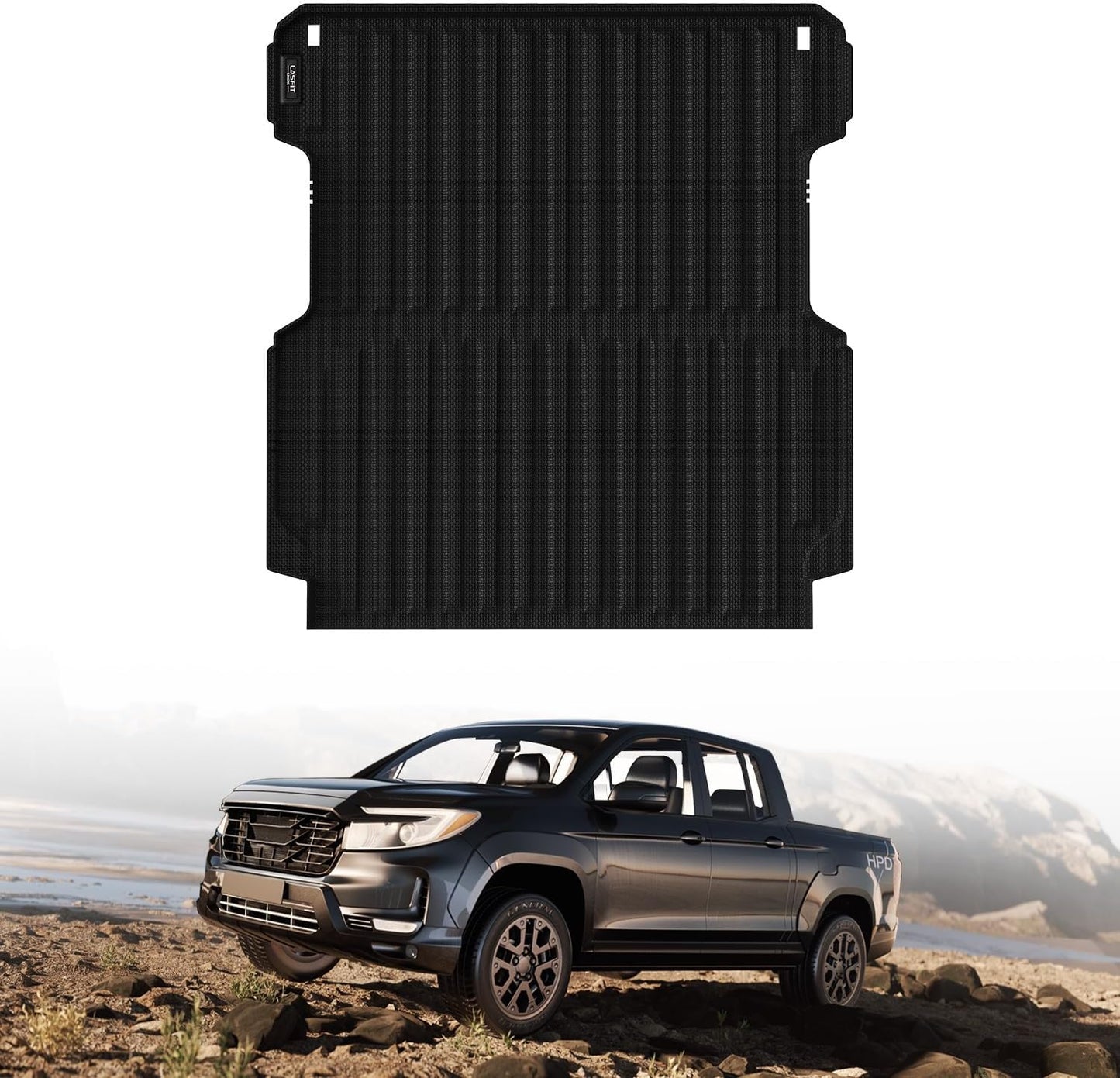Floor Mats for Honda CR-V 2023-2025 (Include CR-V FCEV & Hybrid Models) All Weather Protection TPE Car Liners, 1St & 2Nd Row Black