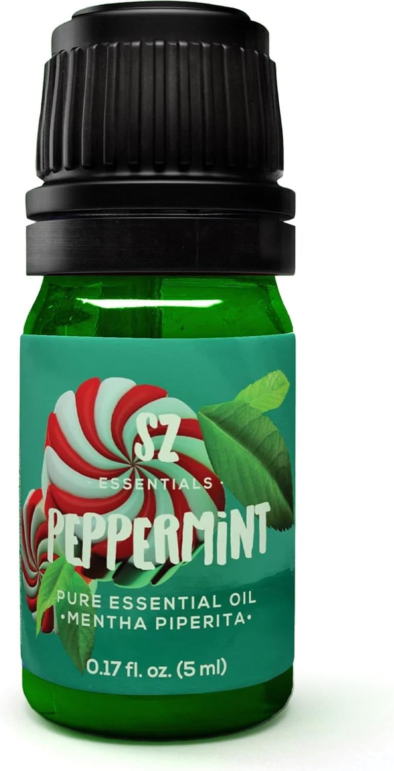 Peppermint Essential Oil - Sweet Candy Cane Scent! the Real Deal - 100% Pure and Natural - Undiluted - 5Ml TLBH