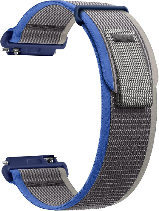 Nylon Band Compatible with Samsung Galaxy Watch 6 5 4 44Mm 40Mm/Galaxy Watch 5 Pro Band 45Mm/Galaxy Watch 6 & 4 Classic Band 47Mm 43Mm 46Mm 42Mm/Active 2, 20Mm Soft Elastic Sport Loop Strap
