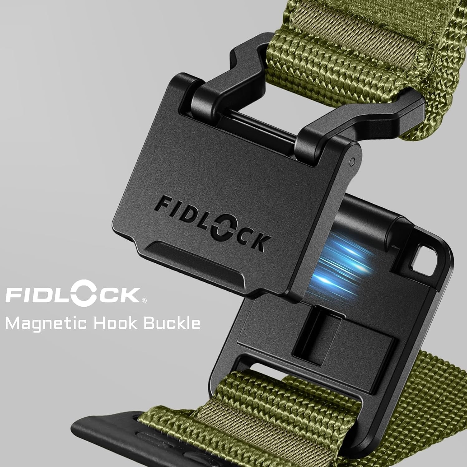R-Nylon Fidlock Magnetic Buckle Band and Magnetic Watchband for Apple Watch Ultra Band