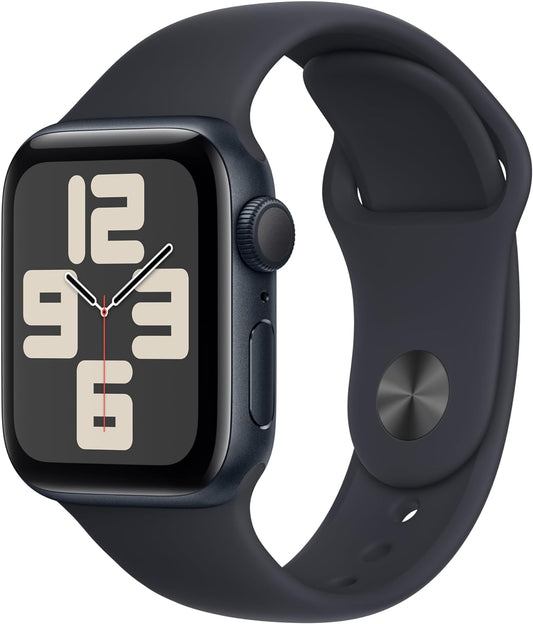 Watch SE (2Nd Gen) [GPS 40Mm] Smartwatch with Midnight Aluminum Case with Midnight Sport Band S/M. Fitness & Sleep Tracker, Crash Detection, Heart Rate Monitor