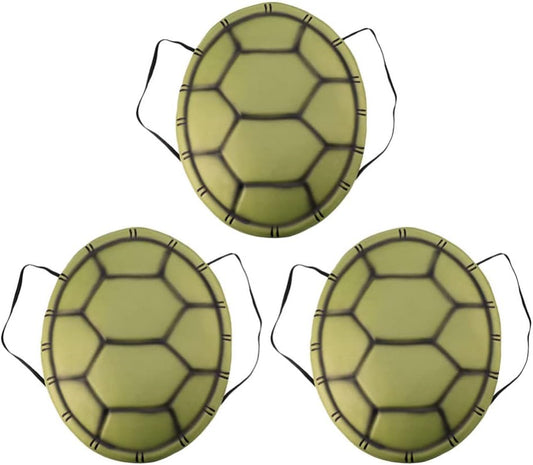 Turtle Shell Costume, 3Pcs EVA Turtle Shell Halloween Costume for Kids Cosplay Party Halloween Dress up Pretend Play Accessories