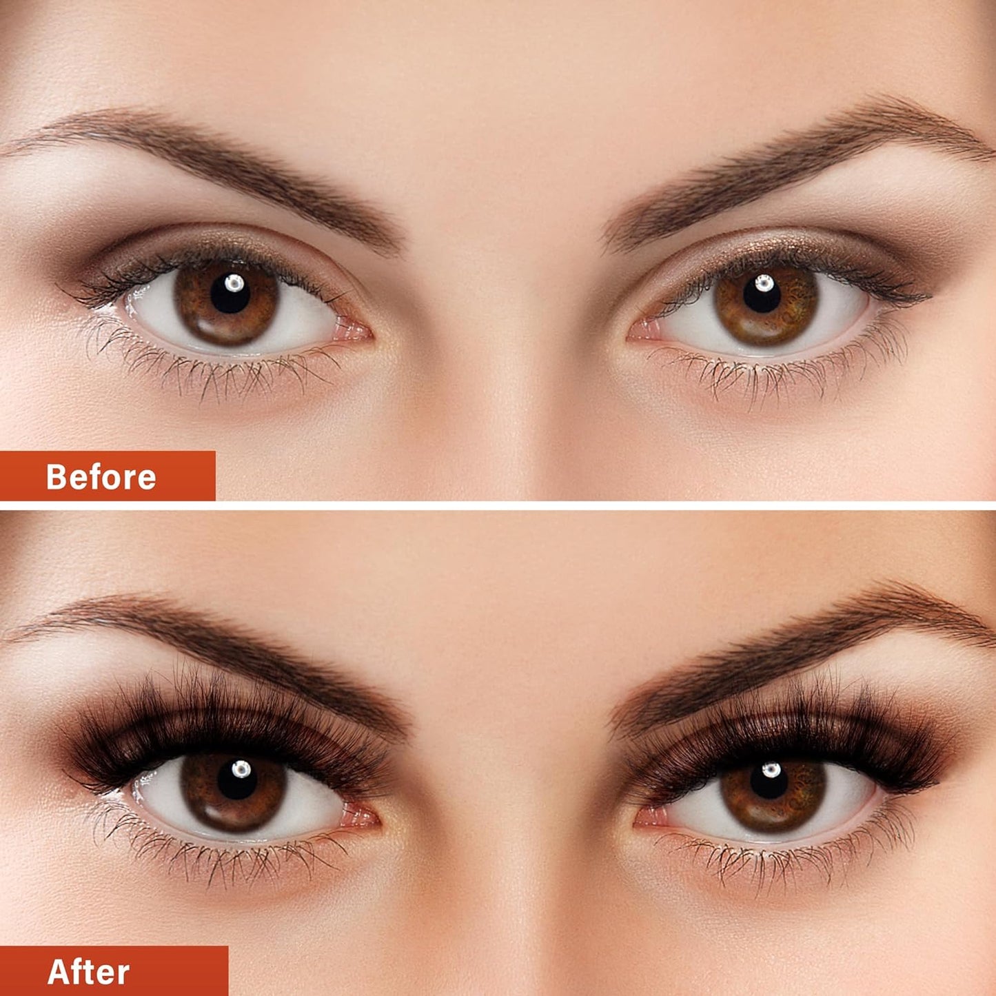 Lash Cluster 240Pcs Individual Lashes,8-16Mm Diy Lash Extension,D Curl Lash Clusters Wispy,3D Natural Lash Clusters Look like Eyelash Extension DIY at Home (Orange 40P-D-8-16Mix)