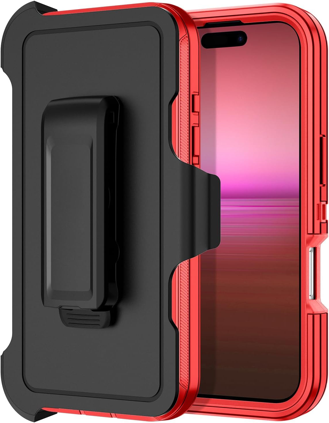 For Iphone 16E Case [Compatible with Magsafe] Shockproof 3-Layer Full Body Protection [Without Screen Protector] Rugged Heavy Duty Cover Case for Apple Iphone 16E 6.1",Turquoise