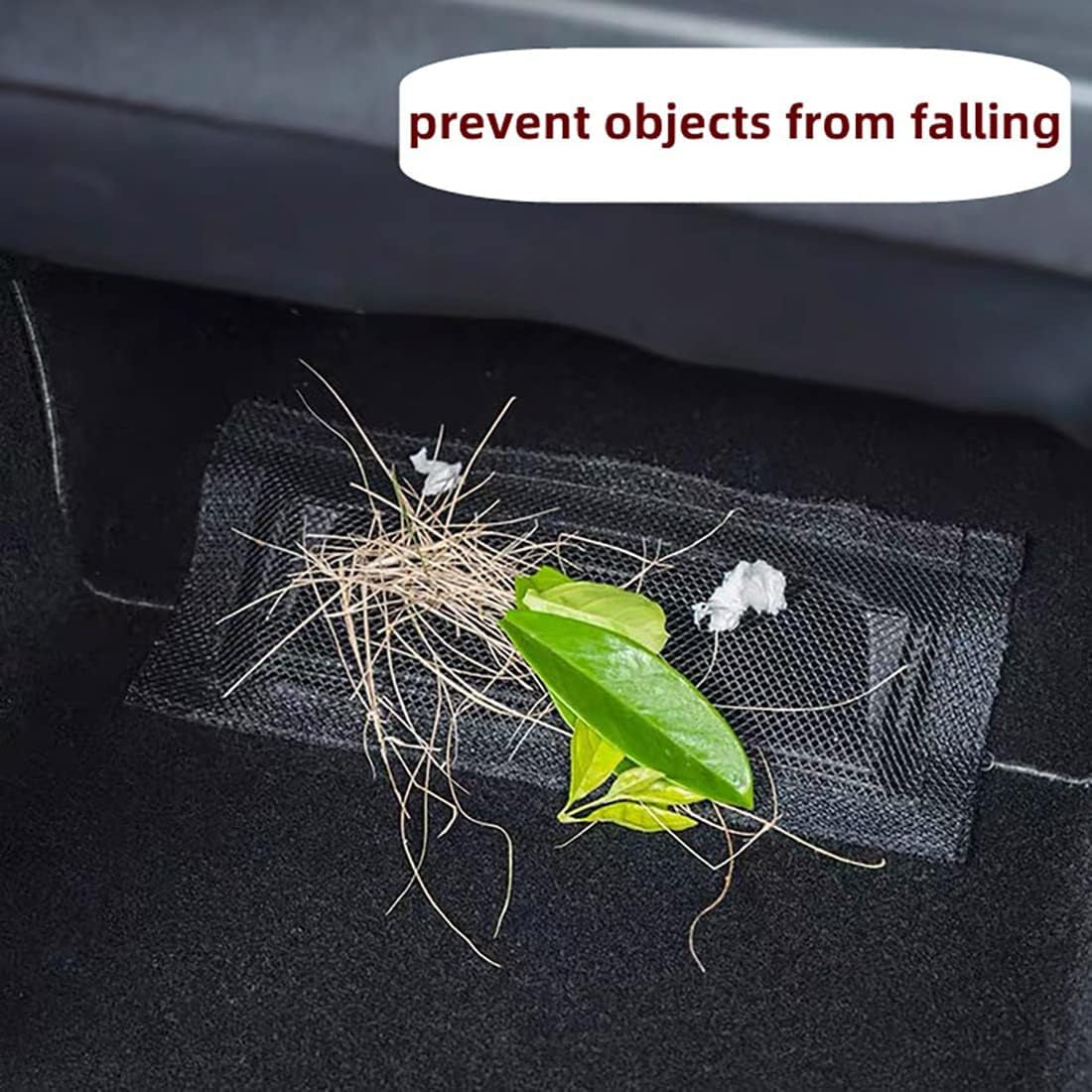 Backseat Air Vent Cover Grilles Protector Rear Seat Air Condition Outlet Air Flow Vent Protection Covers Compatible with Tesla Model 3 Model Y (2 Pack)