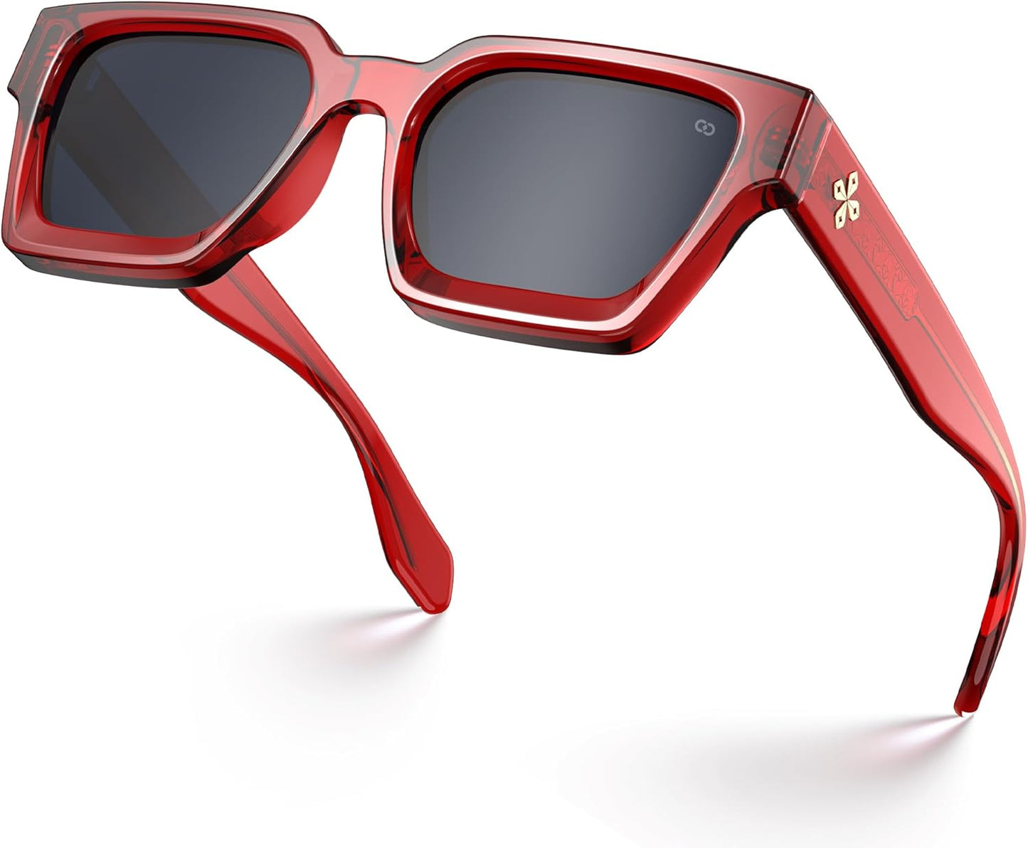 Fashion 100% UV400 Protection Rectangle TR90 Y2K Sunglasses Accessories for Women Men RIVER