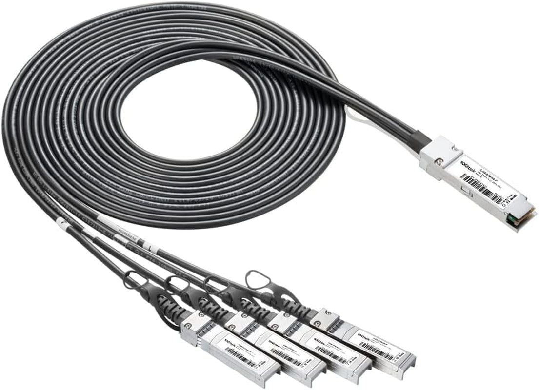 SFP+ DAC Twinax Cable - 10GBASE-CU Passive Direct Attach Copper SFP Cable for Cisco SFP-H10GB-CU2M, Ubiquiti Unifi UC-DAC-SFP+, Meraki, Fortinet, D-Link, 2-Meter(6.6Ft) | 0.25-12M Optional