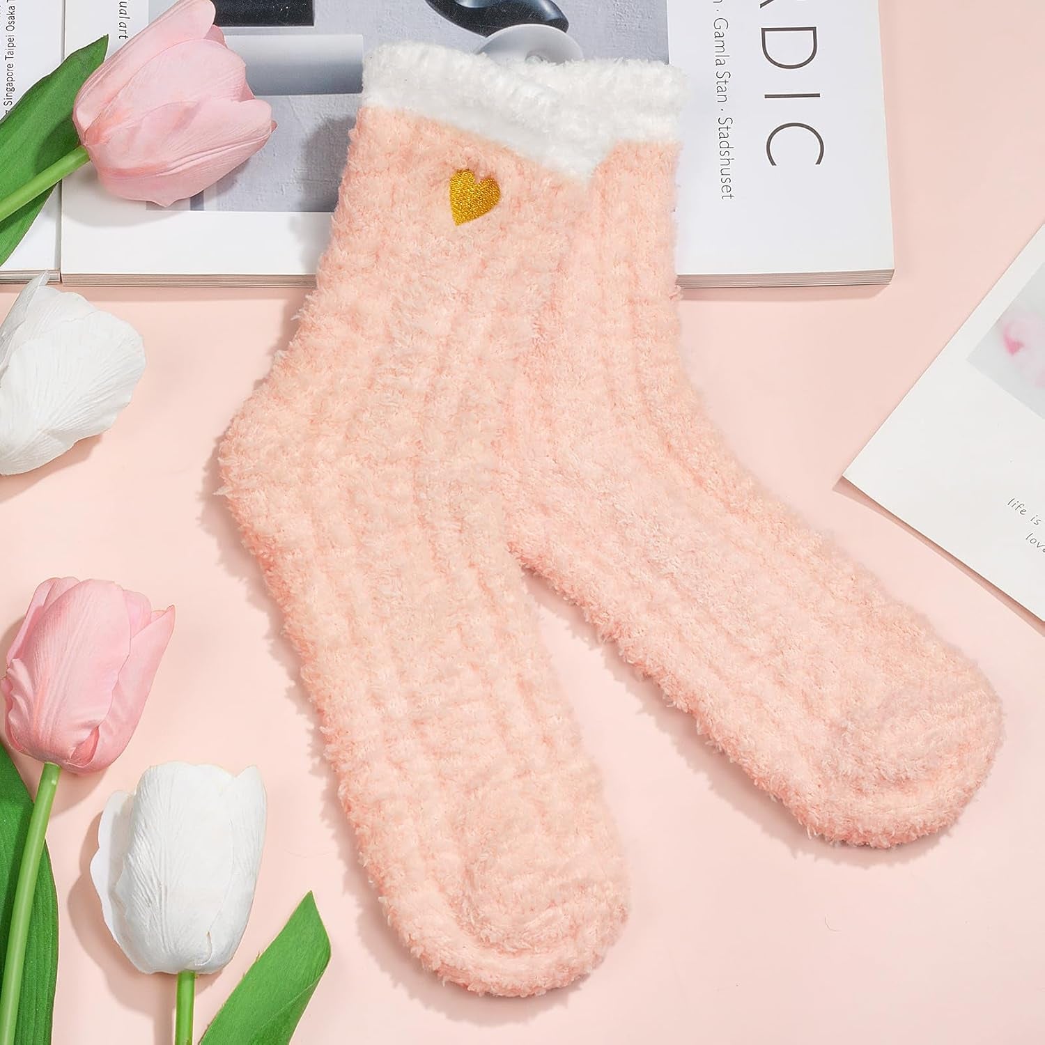 Birthday Gifts for Women Self Care Gifts Get Well Soon Gifts, Rose Relaxing Spa Gifts Basket Care Package W/ Luxury Flannel Blanket, Unique Valentines Day Gifts for Her Mom Friend Daughter Sister Wife