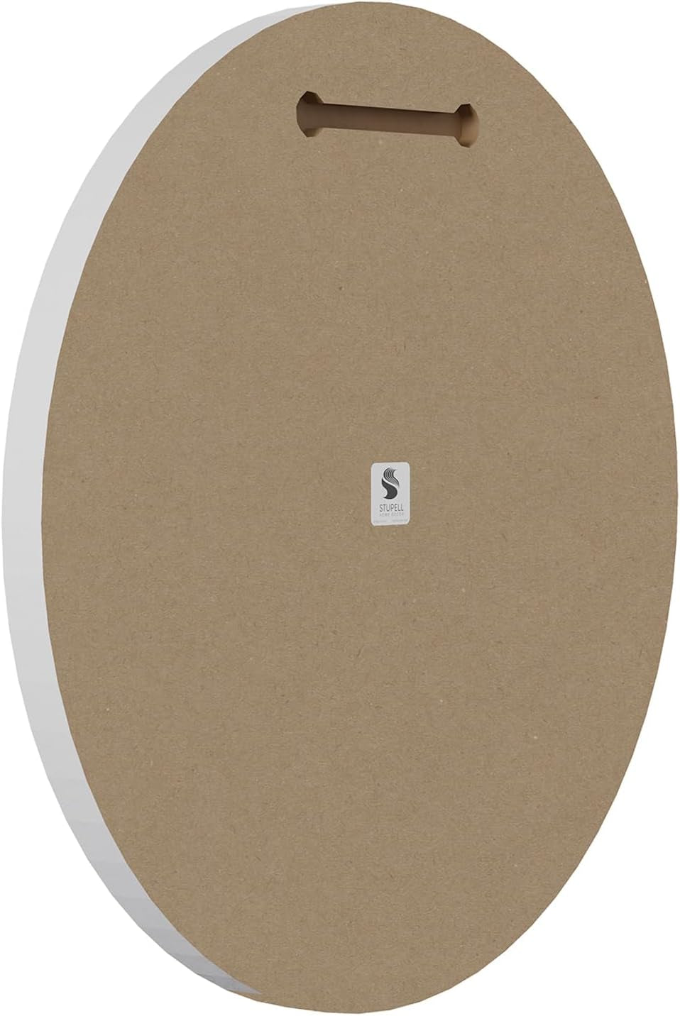 Contemporary Evil Eye Nazar Shape Wood Wall Art, Design by Ziwei Li, 12 X 12, Wall Plaque