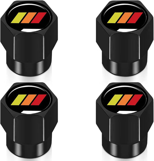 4Pack Aluminum Alloy Car Tire Valve Stem Caps Cover Fit for Toyota Tacoma 4Runner Tundra Rav4 Highlander Accessories for Men Women