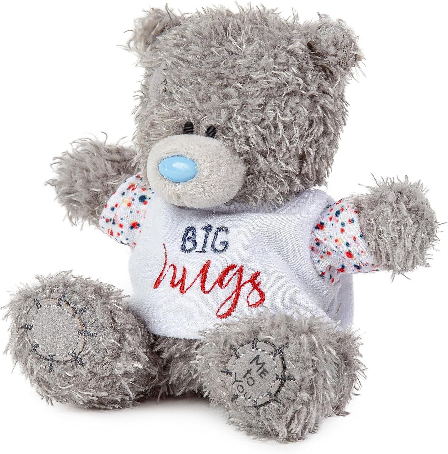Me to You Tatty Teddy 10Cm Bear in Big Hugs - Official Collection White, Grey, 62 UK