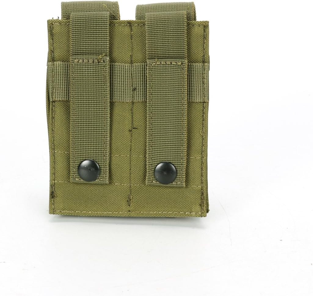 Tactical Double Pistol Magazine Pouch Mag Holder