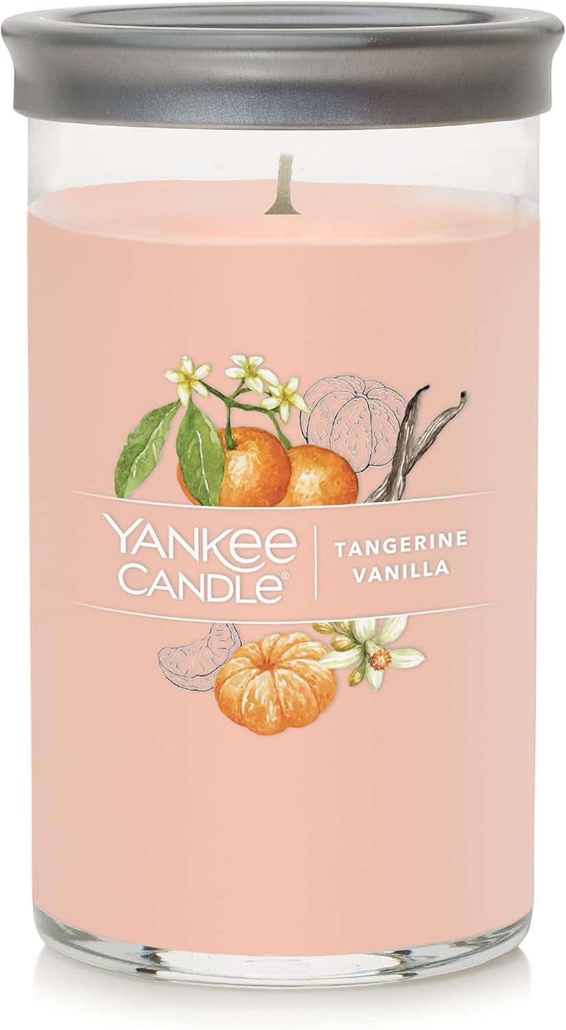 Sage & Citrus Scented, Classic 22Oz Large Jar Single Wick Candle, over 110 Hours of Burn Time, Ideal for Home Decor and Gifts