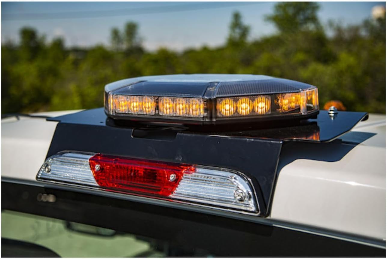 8895553 Fleet Series Black Steel Light Bar Mount for Ford F-150 (2015+) and F-250/F-550 (2017+), Made in the USA, Mounting Bracket for Light Bar, Ford Truck Accessories