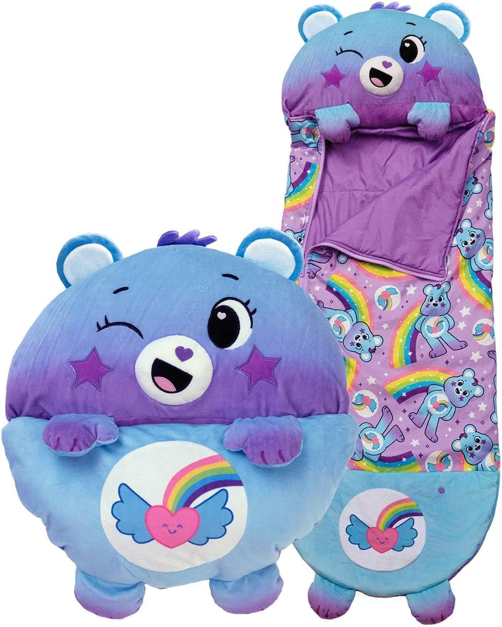 Care Bears - Dream Bright Bear (Medium) - Plush, Cuddly Sleeping Bags for Children - Soft & Huggable Material - a Wonderful Gift Idea for Girls & Boys UK