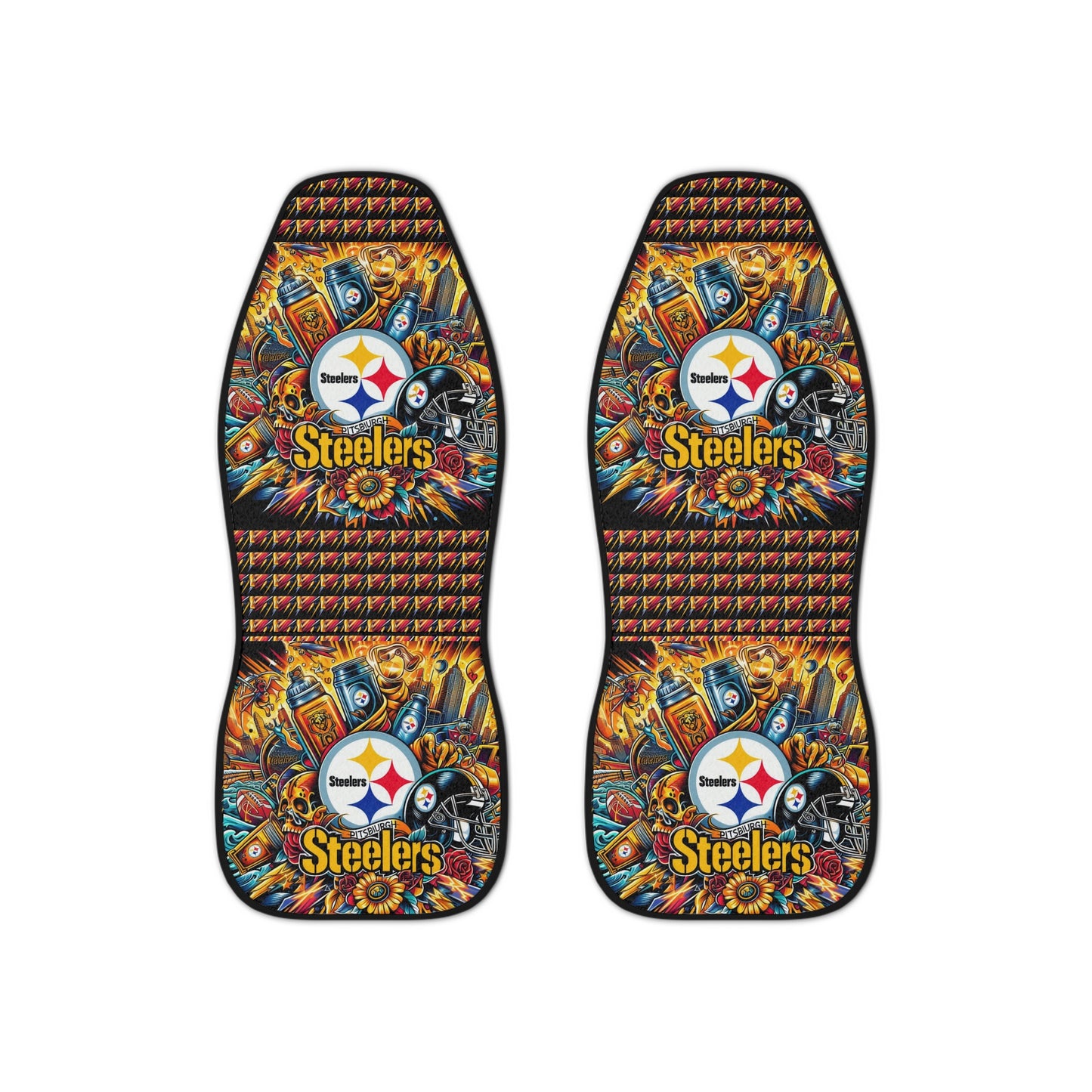Pittsburgh Steelers Car Seat Covers - Vibrant NFL Team Spirit Protection