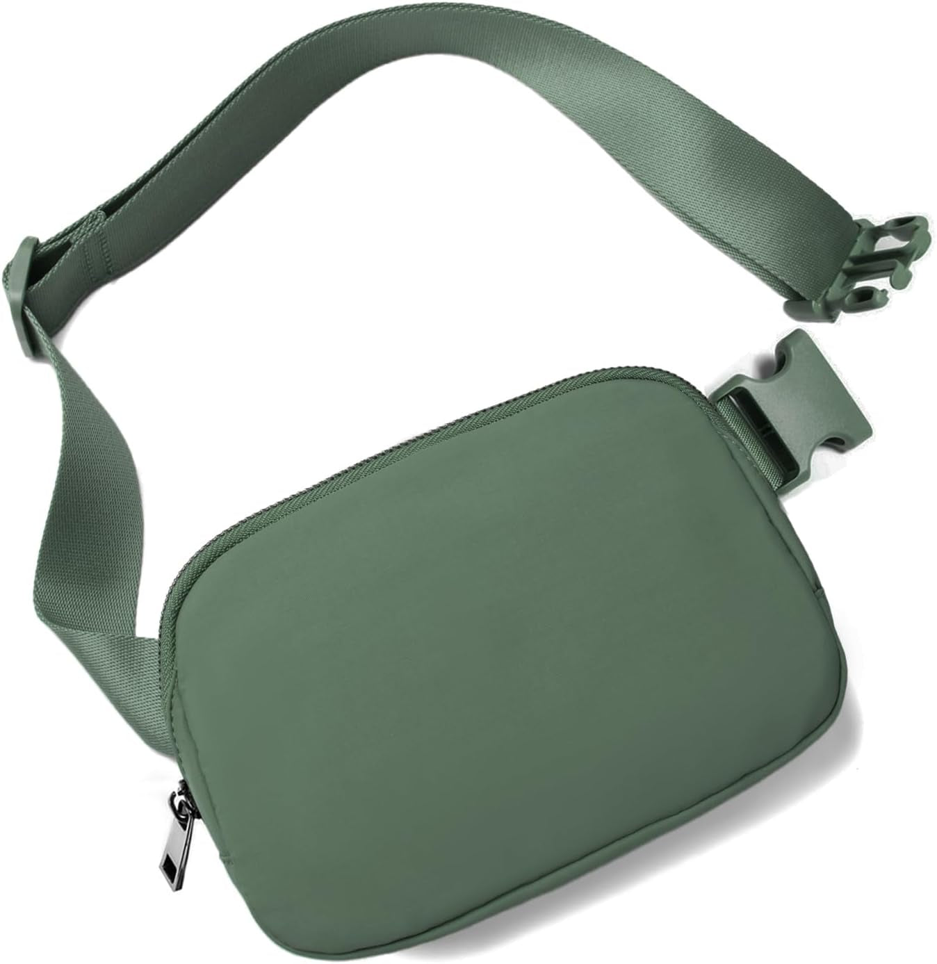 Belt Bag Fanny Pack Crossbody Bags with Initial Letter Patch Cute Stuff Birthday Gifts for Teenager Girls Cool Stuff for Teens Trendy Preppy Stuff for Teen Girls (Beige-A)